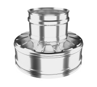 Оголовок без зонта 280*200; Оц 0,50 +AISI 304 0,50 (КОНДЕНСАТ)