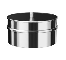 Заглушка тройника сэндвича с к/о 280*200; AISI 430 0,50 + AISI 304 0,50 (КОНДЕНСАТ)