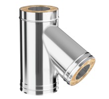 Тройник сэндвича-И 135 х 210 х 150; AISI 430 0,50 + AISI 304 0,50 (КОНДЕНСАТ)