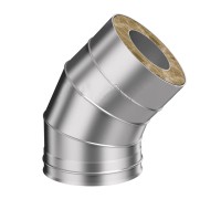 Колено сэндвича-И 135 х 200 х 115; AISI 430 0.50 + AISI 304 0.50 (КОНДЕНСАТ)