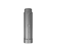 Переходной патрубок на дымоход чугунный ПП115х500 (неокрашенный)