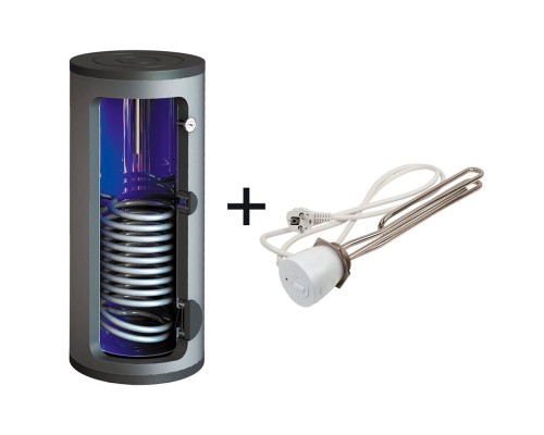 Бойлер косвенного нагрева Kospel TERMO MAX SW 300 + ТЭН 3кВт %rs_city_gde%