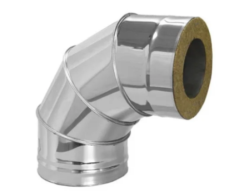 Колено сэндвича 90*200*115; AISI 430 0.50 + AISI 430 0.80 ( КОНДЕНСАТ) %rs_city_gde%