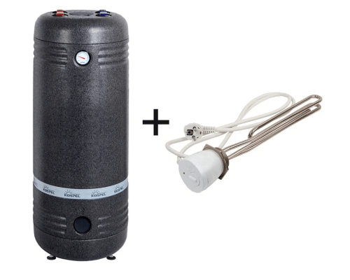 Бойлер косвенного нагрева SWR 100 Kospel + ТЭН эл. с термостатом MW-200 2.0 кВт /230В 1 Kospel