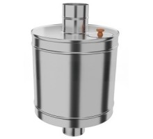 Бак круглый на трубу 115 х 55; AISI 430 1.00