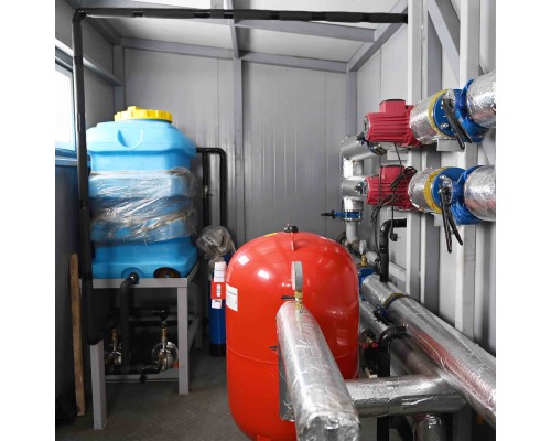 Блочно-модульная водогрейная котельная Горняк тип 1	