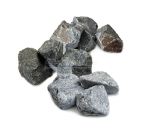 Камни микс (талькохлорит, дунит, кварцит) для бань и саун