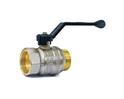 Кран шаровой латунный LD Pride 47.25.В-Н.Р ДУ 25 Py 40 рычаг %rs_city_gde%