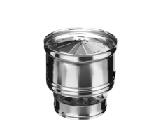 Оголовок с дефлектором 200*115; AISI 430 0.50 + AISI 430 0.50 ( КОНДЕНСАТ)