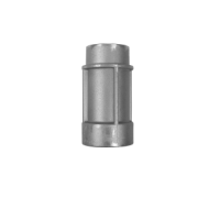 Переходной патрубок на дымоход чугунный ПП115х300 (неокрашенный)