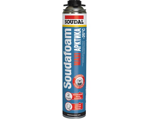 Пена пистолетная SOUDAFOAM Макси 70 АРКТИК 12*870МЛ %rs_city_gde%