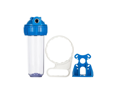 Корпус фильтра одинарный UNO YL-Q 10-A (3/4")+ крепление+ключ %rs_city_gde%